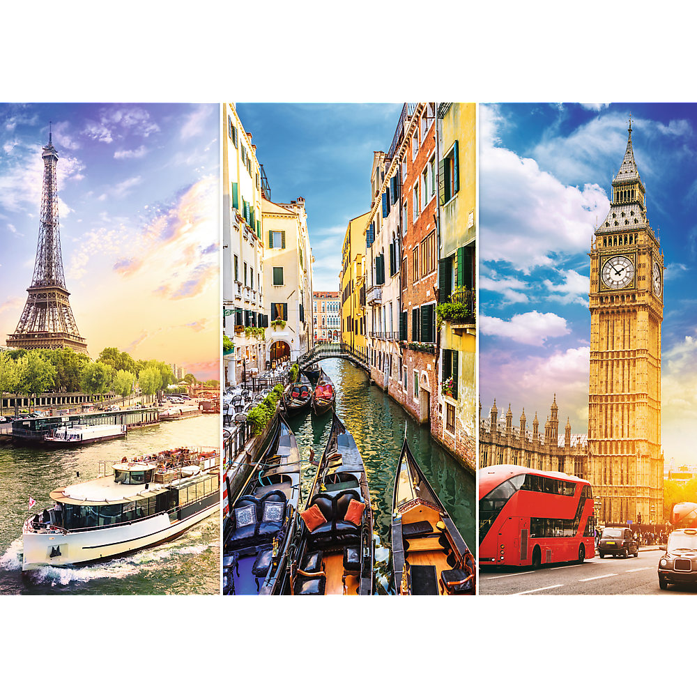 Trefl Red 4000 Piece Puzzle - Trip around Europe