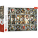 Trefl Red 6000 Piece Puzzle - Sistine Chapel ceiling / Bridgeman