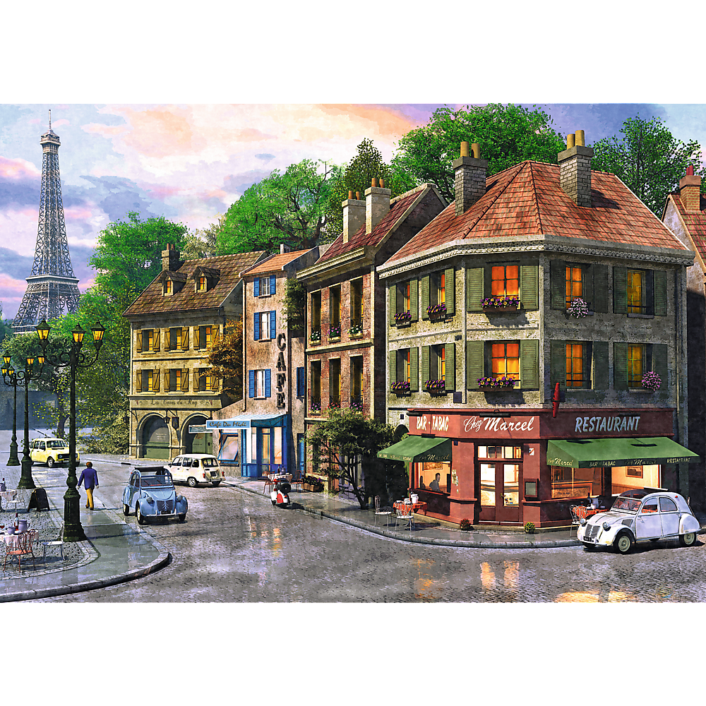 Trefl Red 6000 Piece Puzzle - Street of Paris / MGL