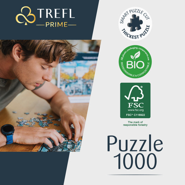 Trefl Prime 1000 Piece Puzzle - Color Splash: Cubic Gradient