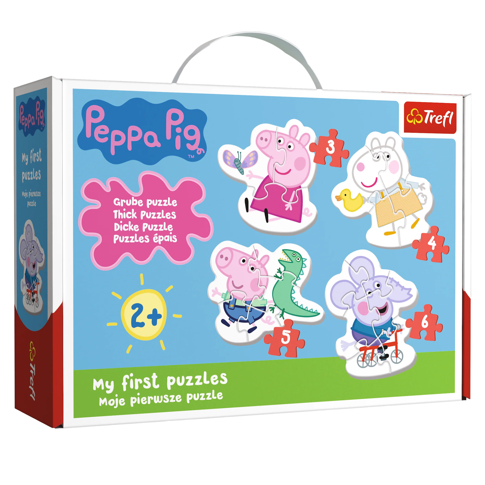 Trefl Baby Classic 4 in 1 Puzzle - Lovely Peppa Pig