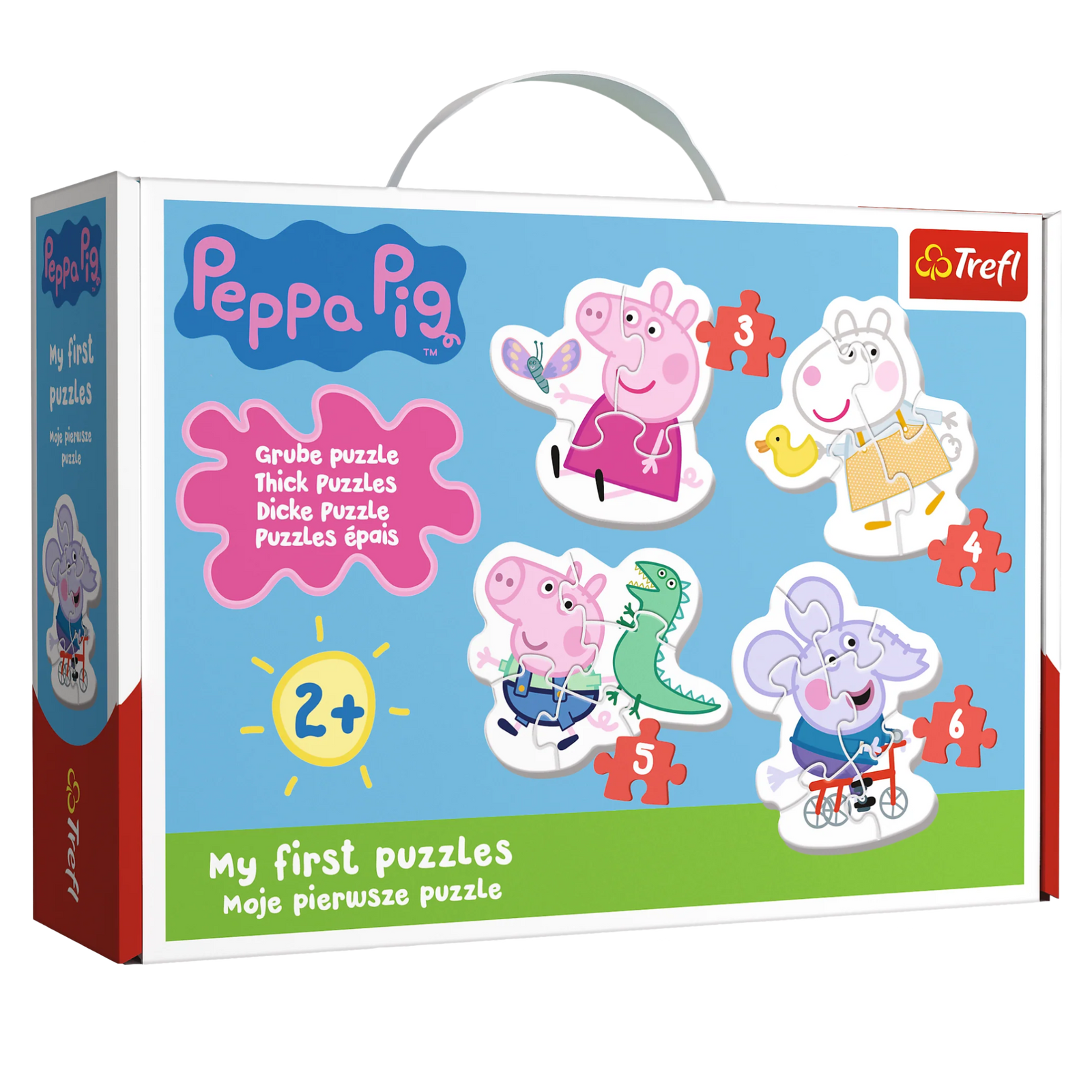 Trefl Baby Classic 4 in 1 Puzzle - Lovely Peppa Pig